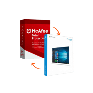 Windows 10 Home + McAfee Total Protection