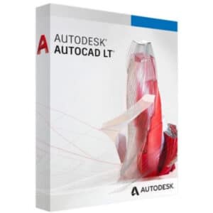 a box with a design on it. Brand, AutoCAD LT for Mac