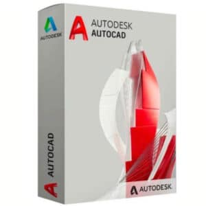 AutoCAD for Windows Image with a box with a logo